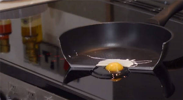 Induction frying pan