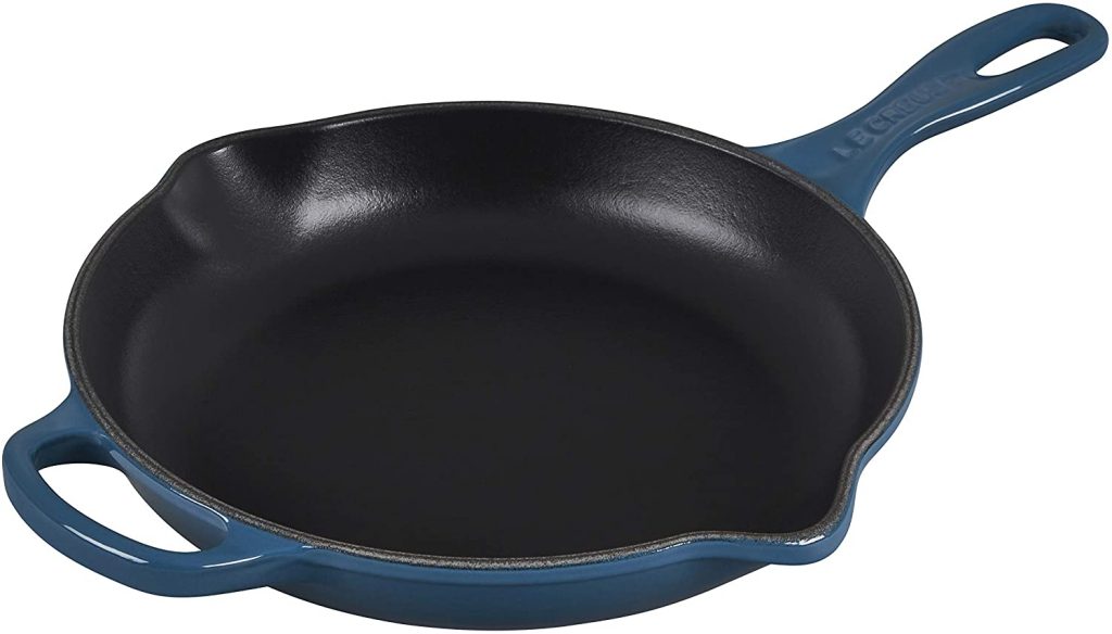 Le Creuset Enameled Cast Signature Iron Handle Skillet